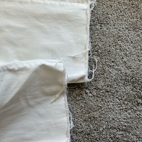 Mavi Bodrum White Wide Leg Crop Jeans - Size 25 - Picture 7 of 11